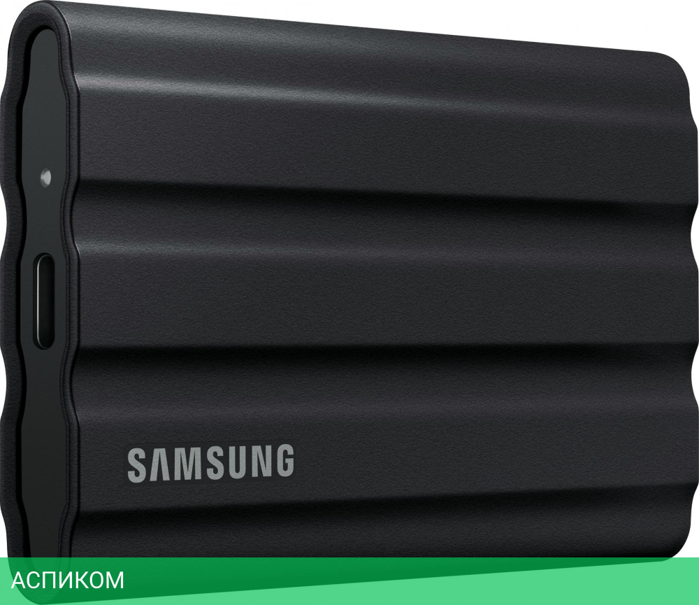 Внешний накопитель Samsung T7 Shield 4TB черный (MU-PE4T0S/WW)