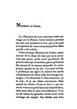 Considérations Sur La France. Nouvelle édition la seule revue et corrigée par l'auteur; suivie De l'essai sur le principe générateur des constitutions politiques et des autres institutions humaines | Joseph Marie Maistre