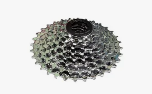 Кассета TRIX 8 скоростей, зубья 11-32, сталь, хромированная