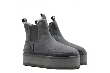 UGG Neumel Platform Chelsea Grey