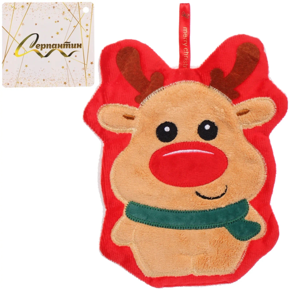 Полотенце кухонное «WONDER - Олень» 22,8*18 см, микрофибра