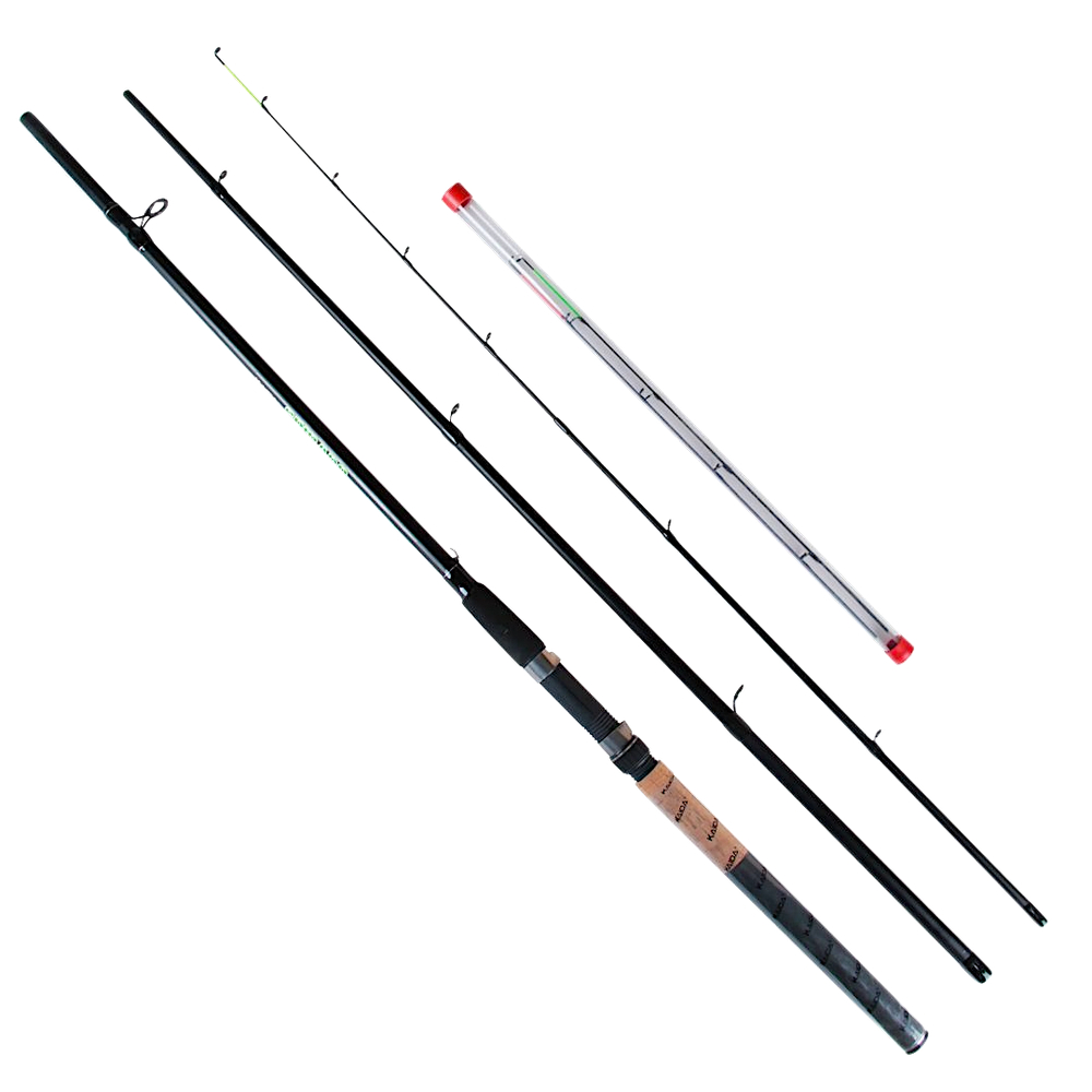 Фидер Kaida 302-360 Spirado 3.6м 60-150г (3+3) Вес 503г 3секц. Тр.длина 130см Колец 12шт