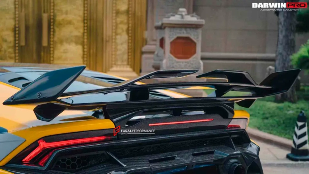 Широкий карбоновый обвес для Lamborghini Huracan LP610 LP580 Evo 2015-2025 Ламборгини Хуракан