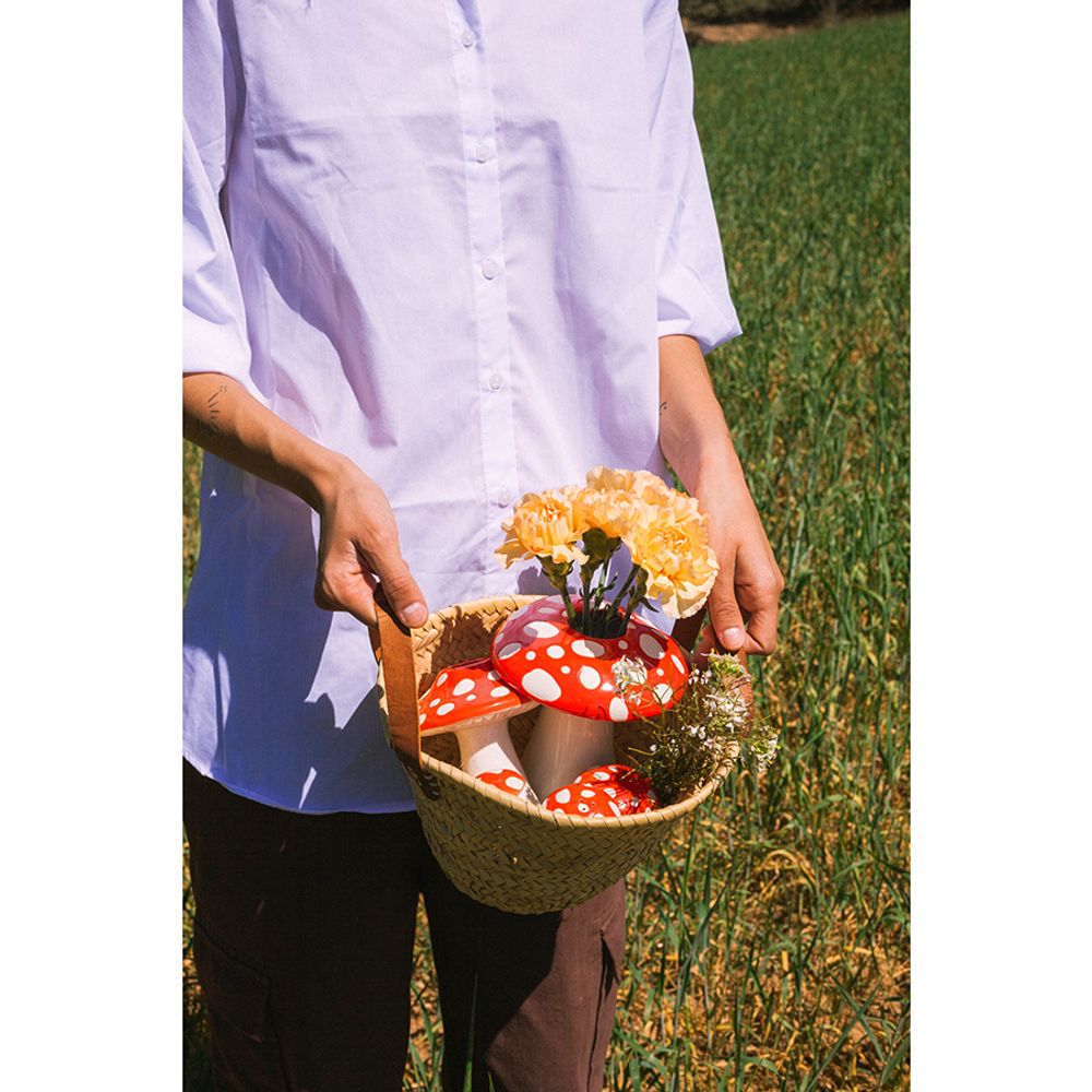 Ваза для цветов Amanita, 15 см