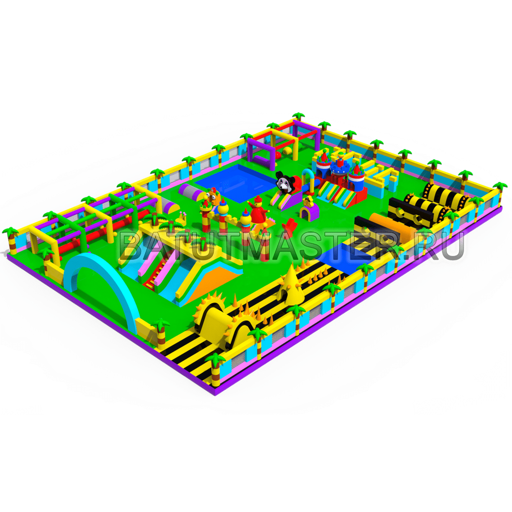 Надувной парк "Сказочное царство зверей"
