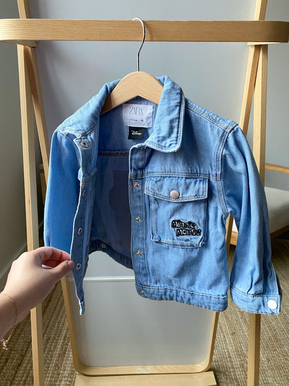 Джинсовый жакет Zara, 98