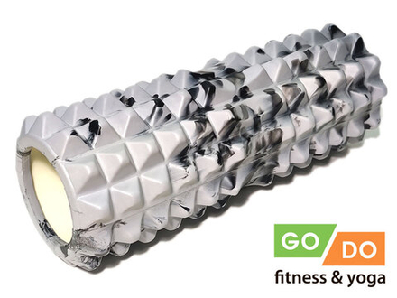 Валик ролл для фитнеса GO DO YY4-33-KM-grey