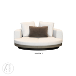 Connery sofa by Minotti Set 4 module 3