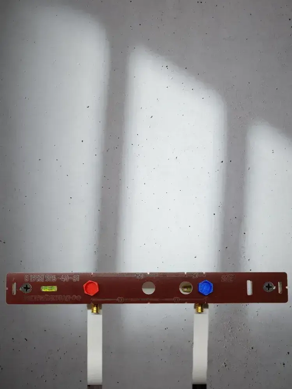 Шаблон для установки и монтажа водорозеток из HPL пластика S