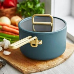 GreenPan Сотейник Stanley Tucci™ 20 см 3,78 л + крышка Pine Green