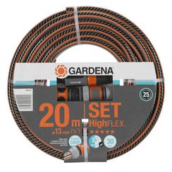 Шланг Gardena HighFLEX 1/2" 20м + фитинги