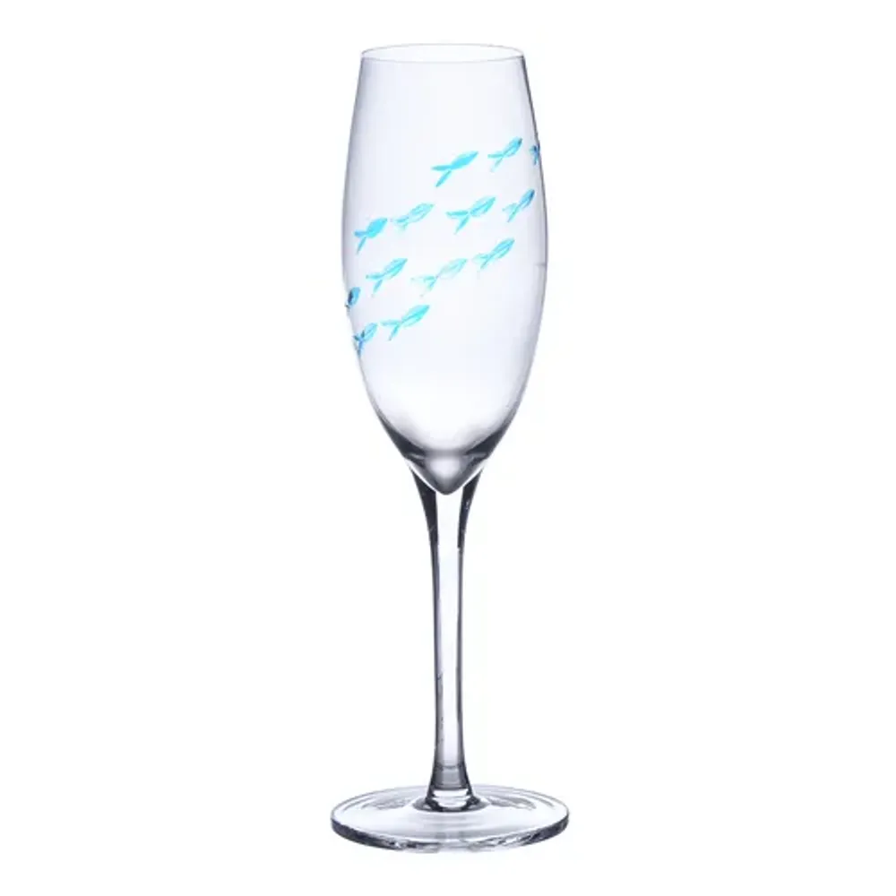 Бокал-флюте для шампанского 250 мл стекло "Abyss" d 4,5 см h22 см P.L. - BarWare [6]