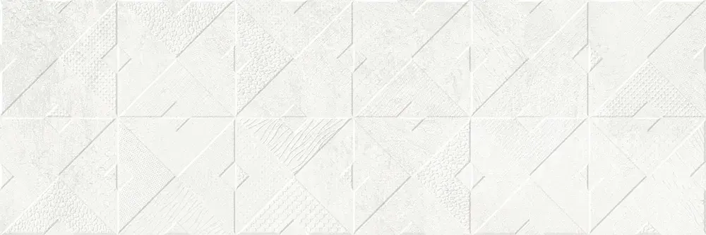 Настенная плитка ALMA Ceramica TWA11MAS027 Mars 60x20 белая матовая под геометрию