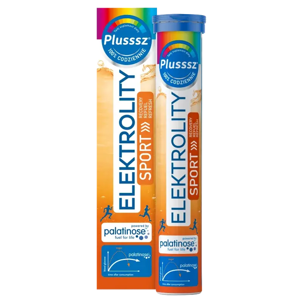 Диетическая добавка Plusssz Elektrolity Sport 100% Complex, 24 таблетки