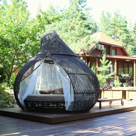 Беседки, кровати, лежаки