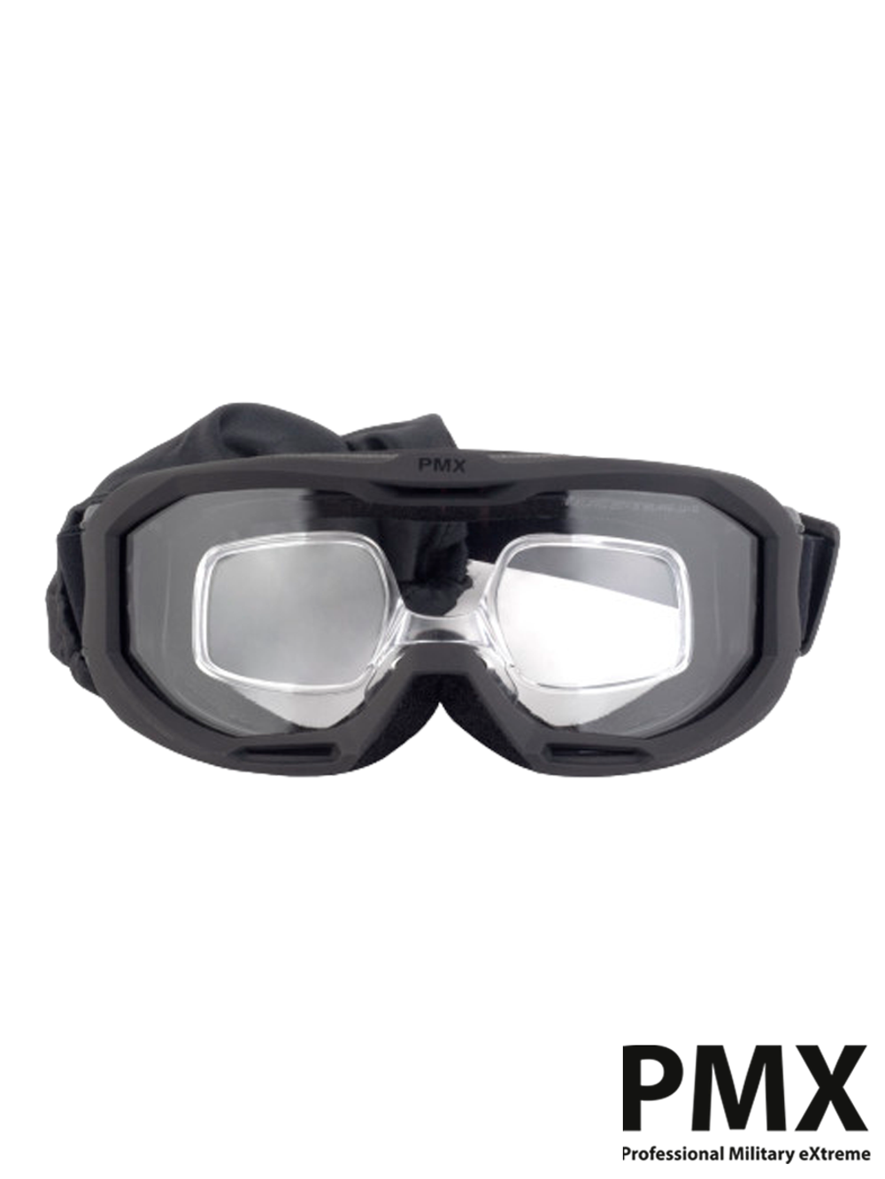 Очки-маска PMX-Pro Armour GB-510SDTRX Anti-Fog Diopter. Прозрачные