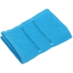 Полотенце махровое 30*30см «LUNA» цвет голубой 06000 плотность 360гр/м2