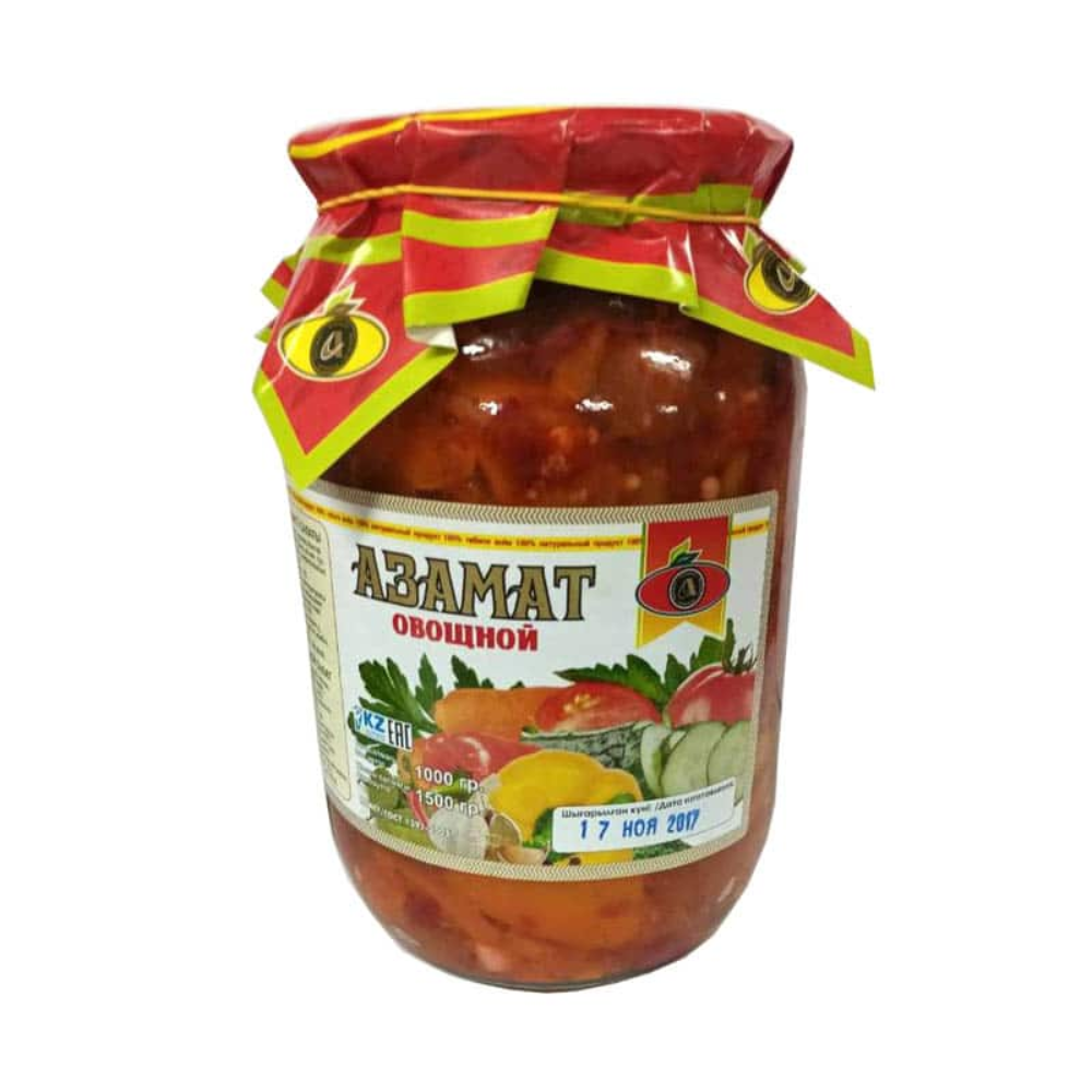 Салат Овощной "Азамат" 1000 гр