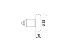 CM233 CNC RACING HADLEBAR ENDS EXTRA LIGHT
