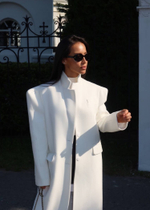 Пальто Топ, Белое