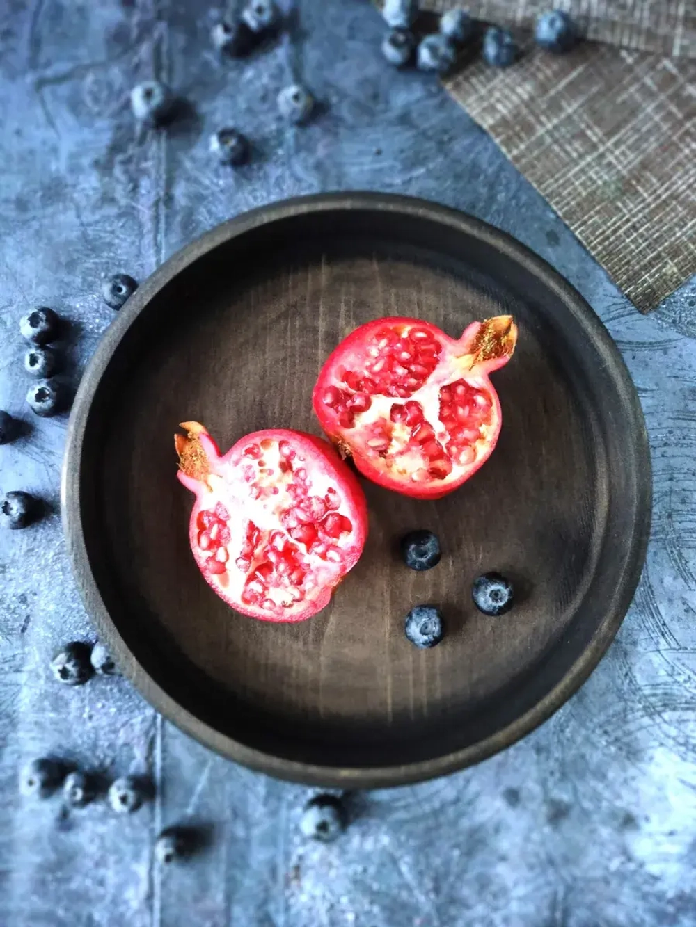 Тарелка деревянная из массива кедра