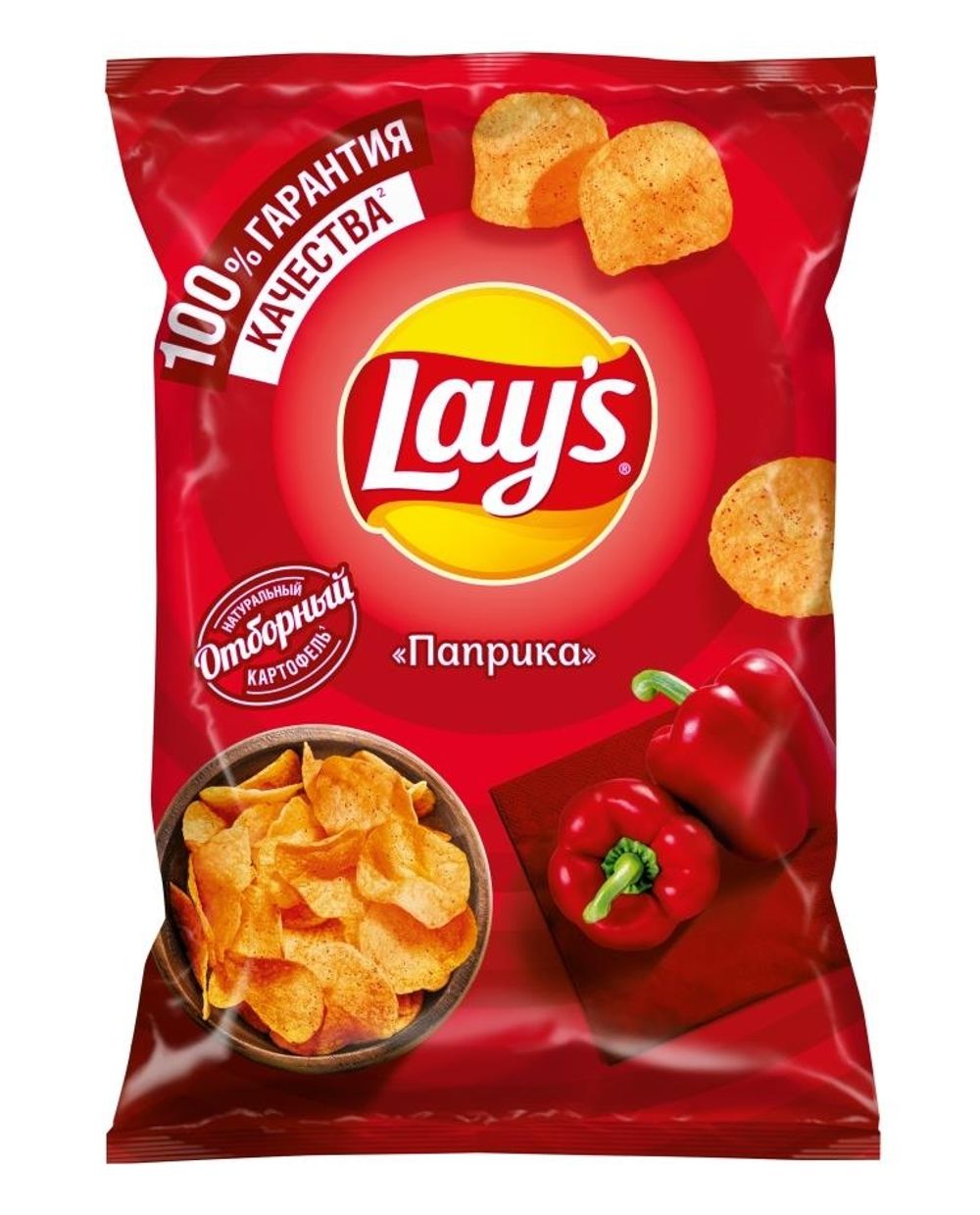 Чипсы "Lays" паприка 150г