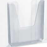 Доска-стенд "Уголок покупателя" 50х75 см, 4 кармана А4, 3 плоских + 1 объемный, ЭКОНОМ, BRAUBERG, 291012