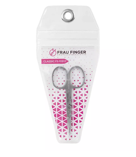 Frau Finger Classic FS-102DP - Ножницы для ногтей изогнутые, 9см