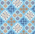 Коврик для ванной (дорожка) ВСПЕНЕННЫЙ ПВХ 0,65*15 м