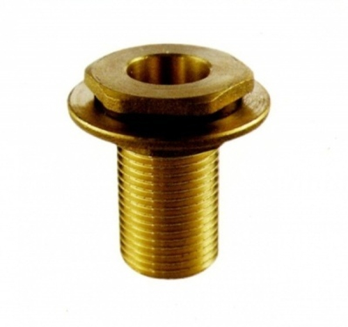 Врезка для бочки с контргайкой 3/4"