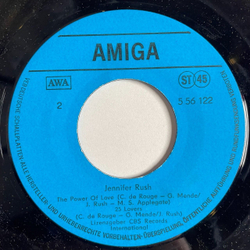 Винтажная виниловая пластинка LP Jennifer Rush (ГДР 1985) 7 дюймов, 45 RPM, Single