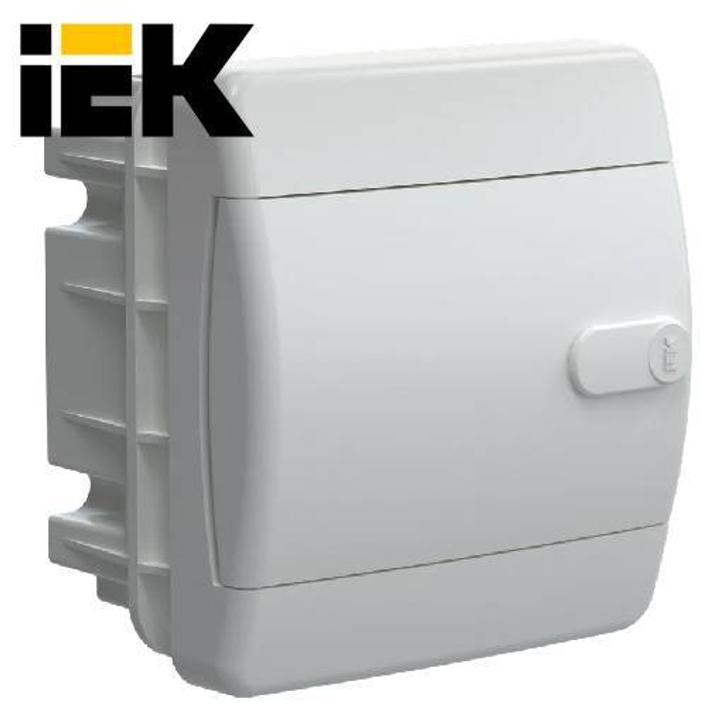 UNION Compact Корпус пластиковый ЩРВ-П-4 IP41 белая дверь IEK