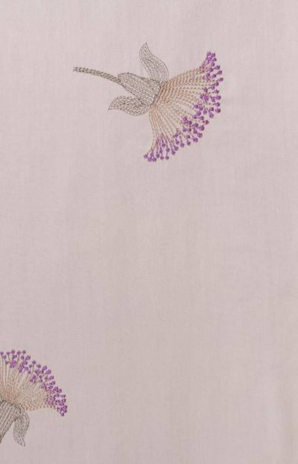 Элитная наволочка Gardenia лиловая от Bovi фрагмент