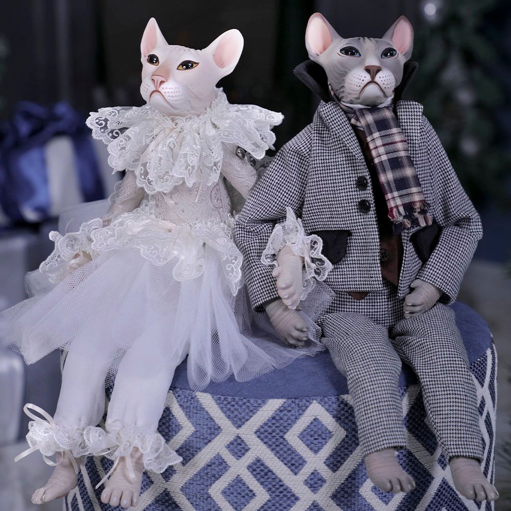 Кукла коллекционная Кот Пьер