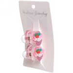 Заколки-краб для волос детские 2 шт «Malvina- Мороженое», 2,4*2,5 см