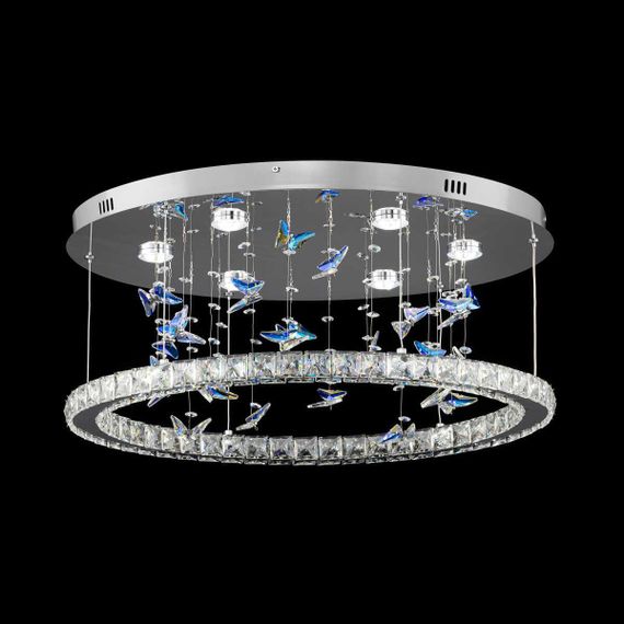 Люстра хрустальная с пультом Citilux ETERA CL322050