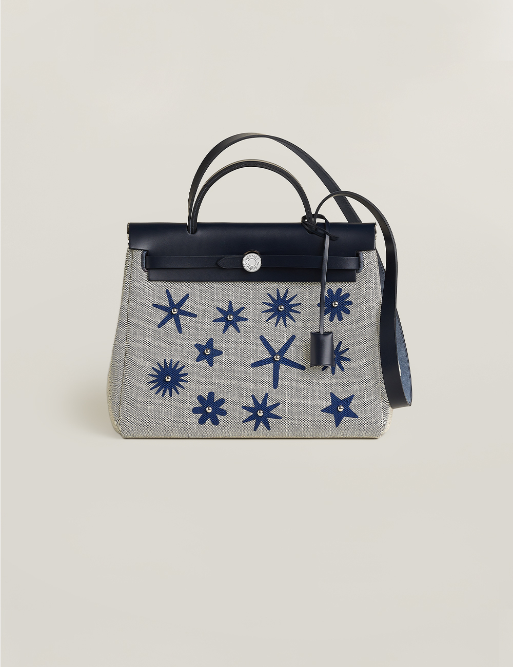 Сумка Hermes Herbag Zip 31 Hobnailed "bleu royal"