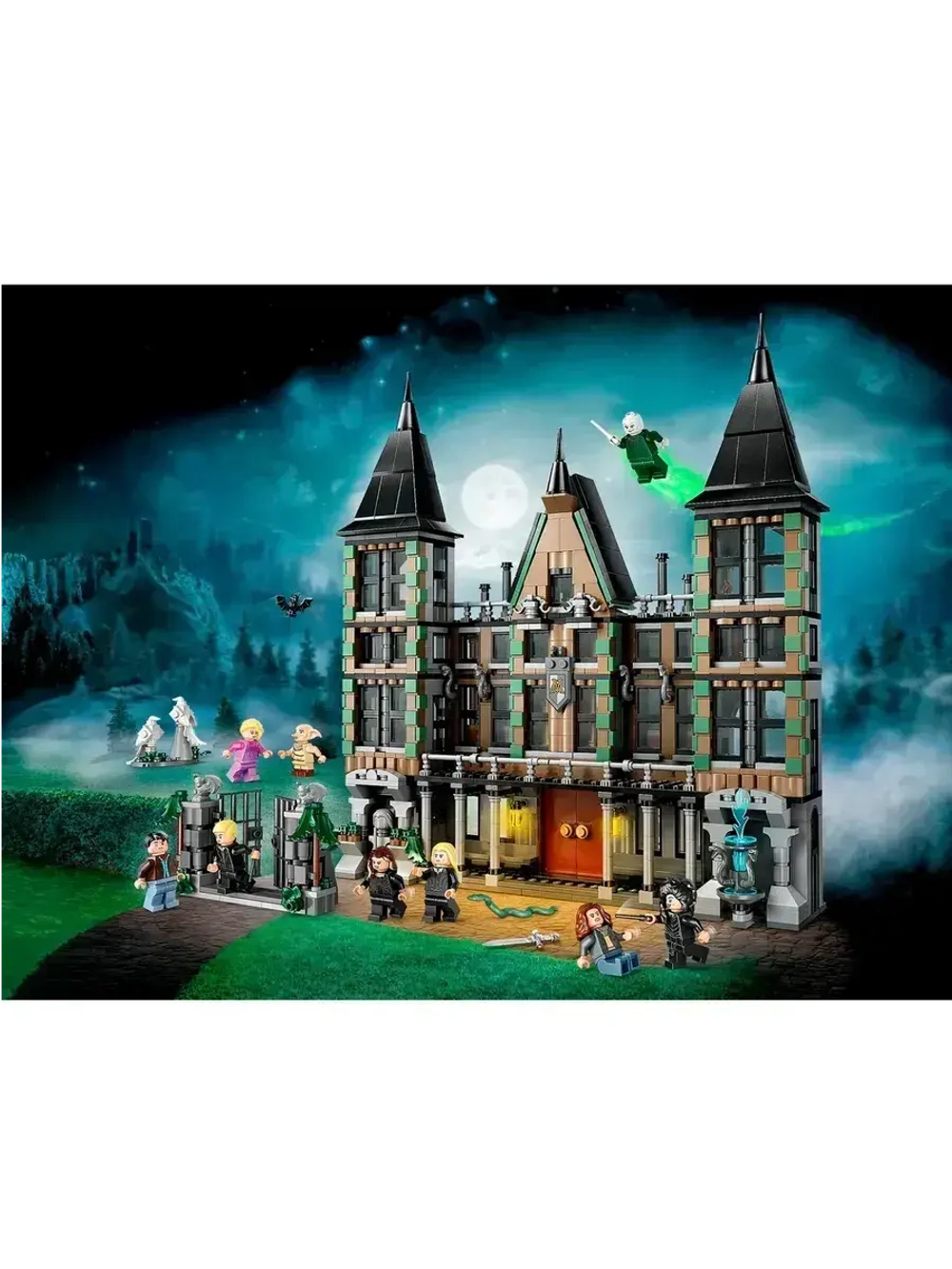 Конструктор Гарри Поттер Поместье Малфоев 1601 деталь