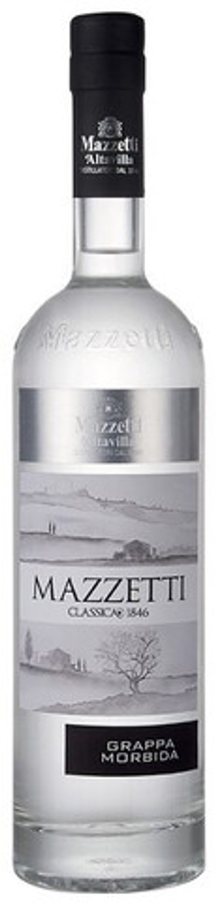 Граппа Mazzetti Classica 1846 Morbida, 0.5 л