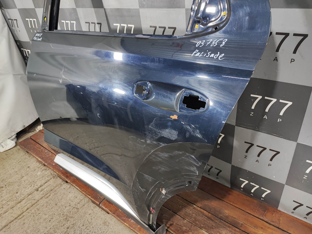 Дверь задняя левая Hyundai Palisade (LX2) 18-нв Б/У Оригинал 77003S8000