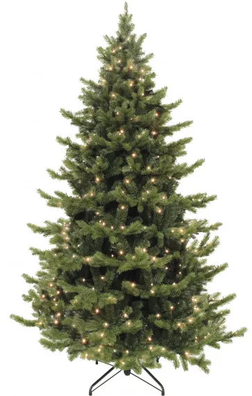 Елка Шервуд Премиум с лампами 500 см., 2584 LED ламп, литая хвоя+пвх,Triumph Tree (73151)