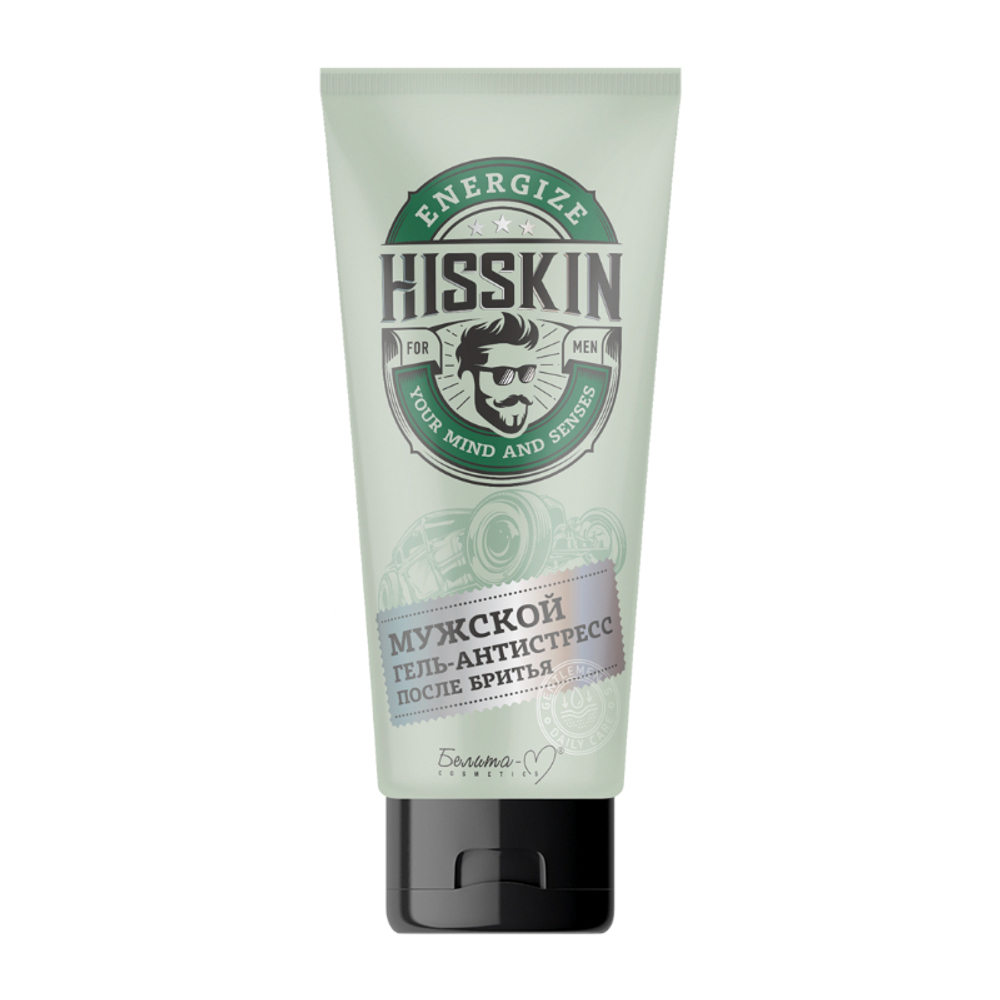 "HISSKIN" МУЖСКОЙ Гель-Антистресс после бритья 60 мл