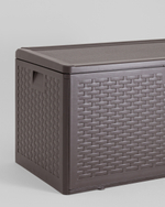 Стол-сундук Кейт пластик 110*55 см 276 л коричневый