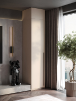 Шкаф распашной Lorena 1, кашемир, 40 см