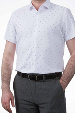 Сорочка мужская VESTER короткий рукав, приталенный силуэт 72914 32 скоро поступление