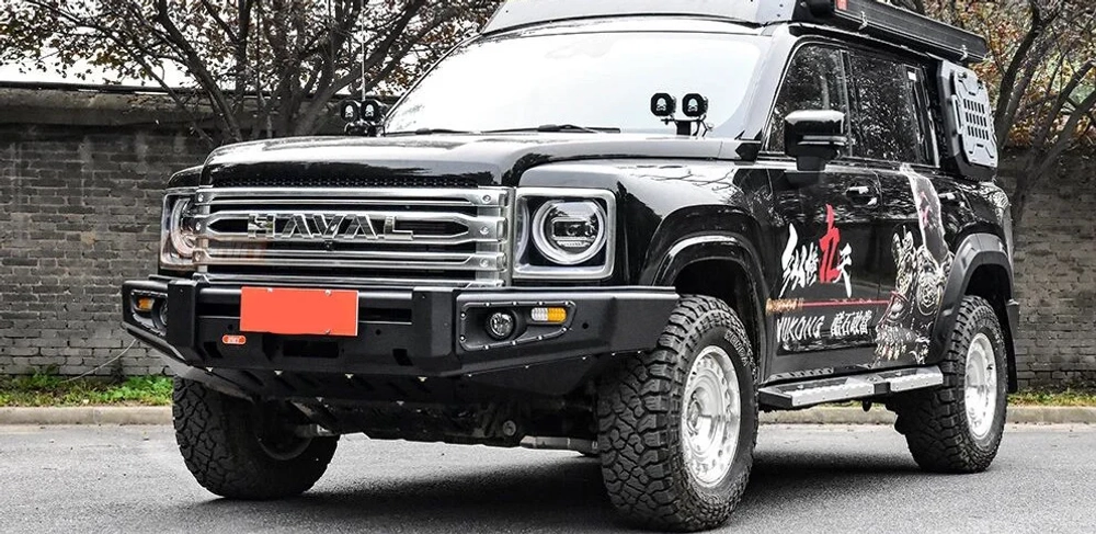 Бампер силовой передний для Haval H9 2024 Хавал Хавейл Защита бампера