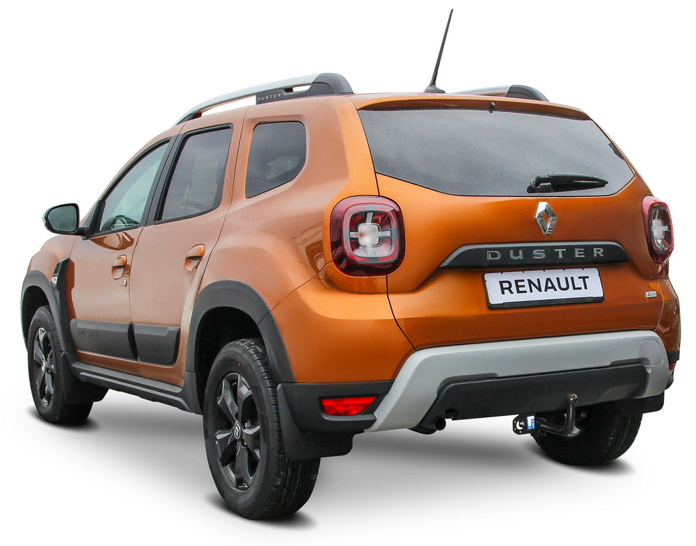 Фаркоп c электрикой Smart для Renault Duster I, II 2010-2021 2021-н.в., шар A, 1200/75 кг, F.4711.001