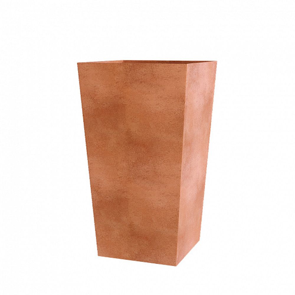 Кашпо CONIC RED CLAY 40x40x70
