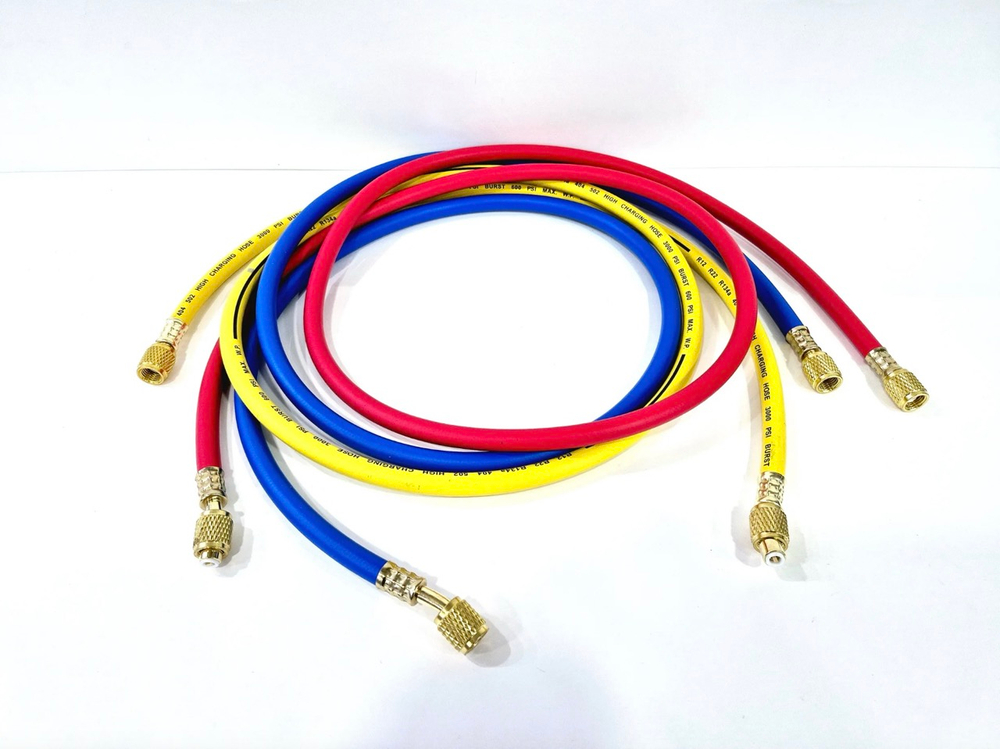 Манометрическая станция для измерения давления фреонов R22, R134A, R404A, R407C, Коллектор Техно (1 шт. / комплект)