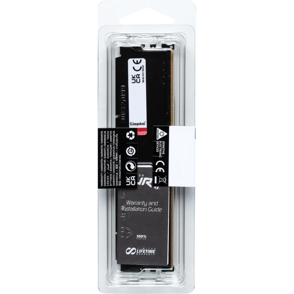 Память оперативная Kingston DDR5 32GB 6000MHz Fury Beast (KF560C30BBE-32)